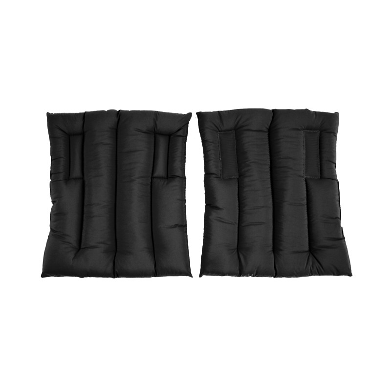 Reserveverbandkussen voor stalbeschermers, paar, zwart Reserveverbandkussen voor stalbeschermers, paar, zwart