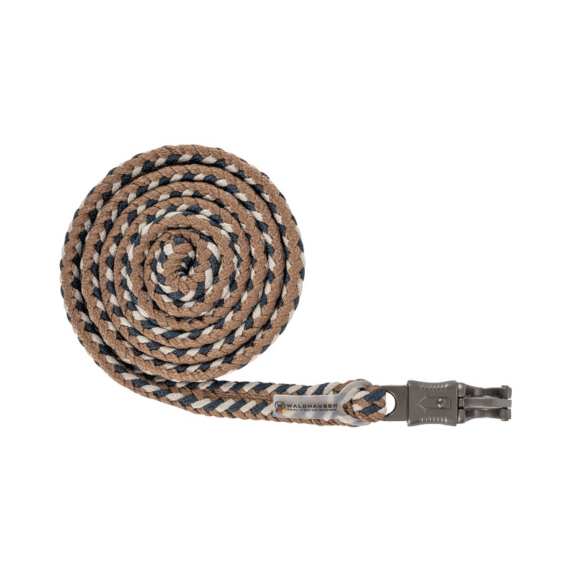 Plus Halstertouw, paniekhaak, donker beslag