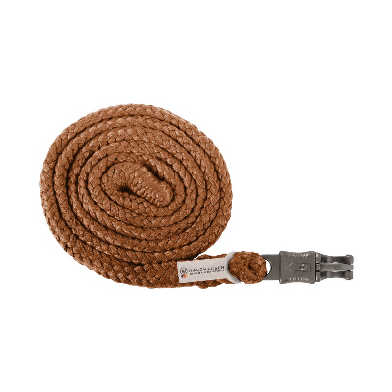 Plus Halstertouw, paniekhaak, donker beslag