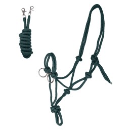 Geknoopt Halster met teugels