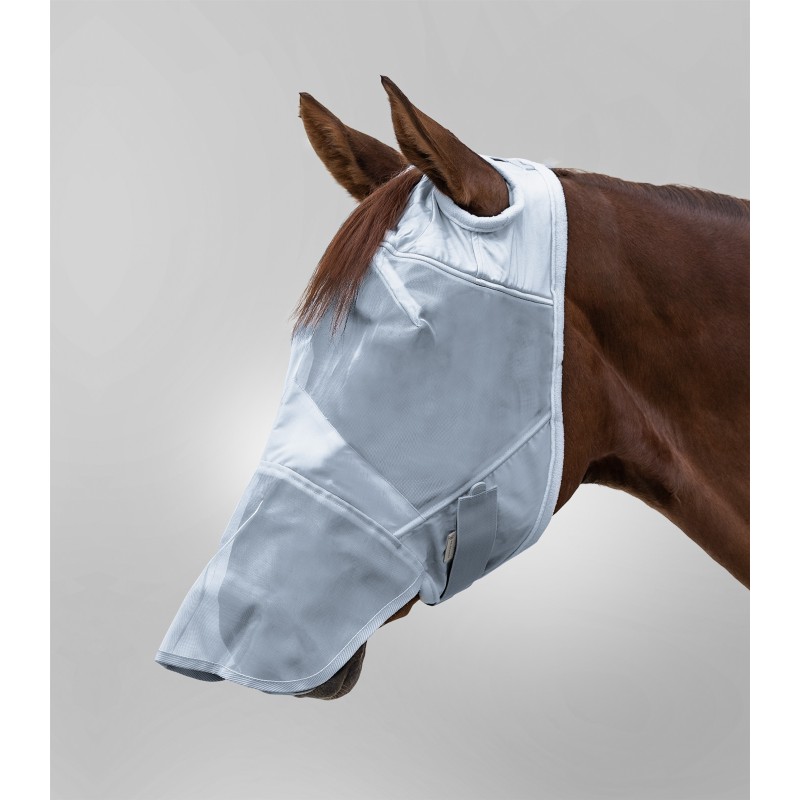 PREMIUM Vliegenmasker zonder oor en met neusbescherming