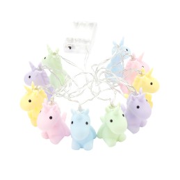 Cadena de luces LED Unicornios