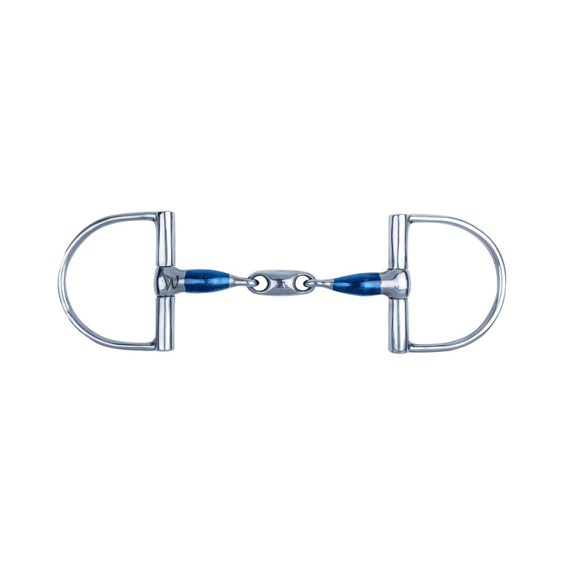 Cupris Zilver, Bridoon enkelgebroken, massief Cupris Zilver, Bridoon enkelgebroken, massief