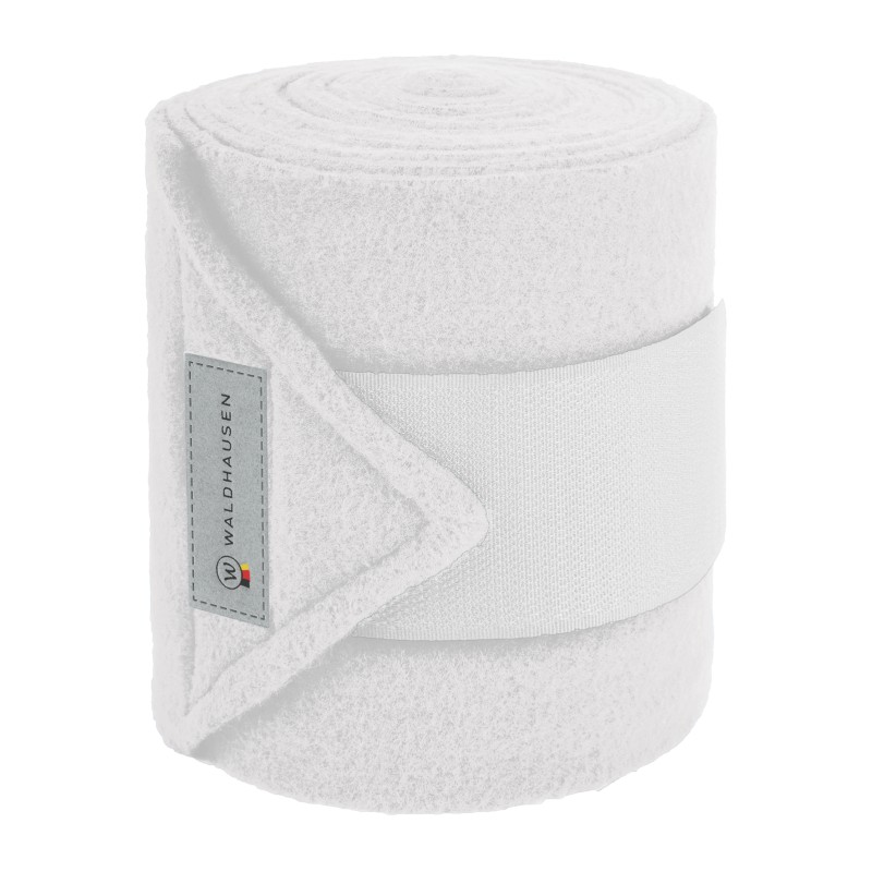 Basic fleeceverbanden, set van 4, pony