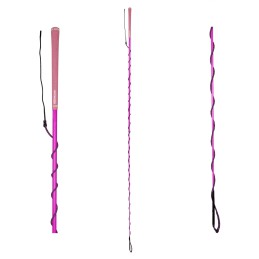 Telescopische longeerzweep met golfgrip