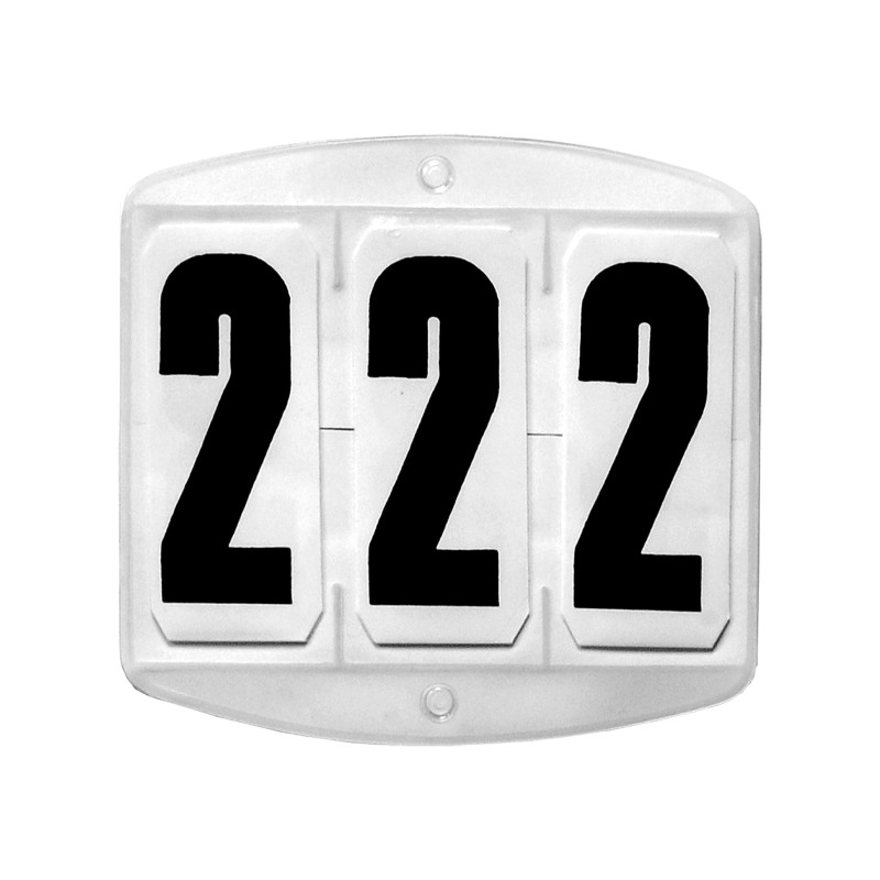 Zadeldek Competition Numbers, vierkant, met klittenbandsluiting Zadeldek Competition Numbers, vierkant, met klittenbandsluiting