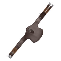 Leren singel - met noppenbeschermer