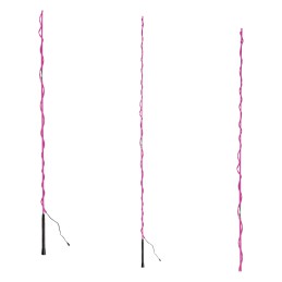 Longeerzweep met nylon bekleding, demontabel, zonder ring, met kunststof handvat